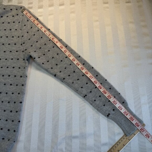 Toad&Co Cazadero Crew Sweater Heather Grey Birdseye Pattern Men's Sz S - Picture 8 of 12